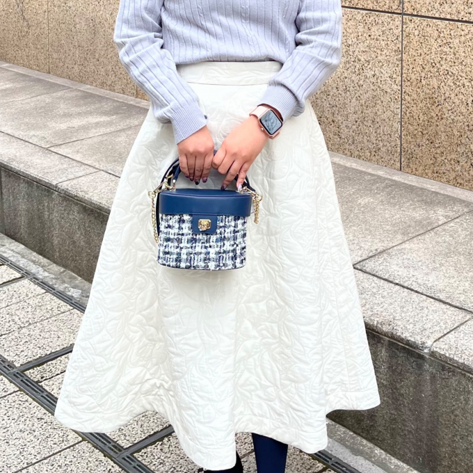 春に大活躍のツイードバッグ🩷