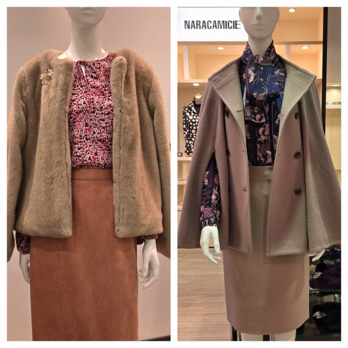 暖かデザインアウター【ナラ カミーチェ】