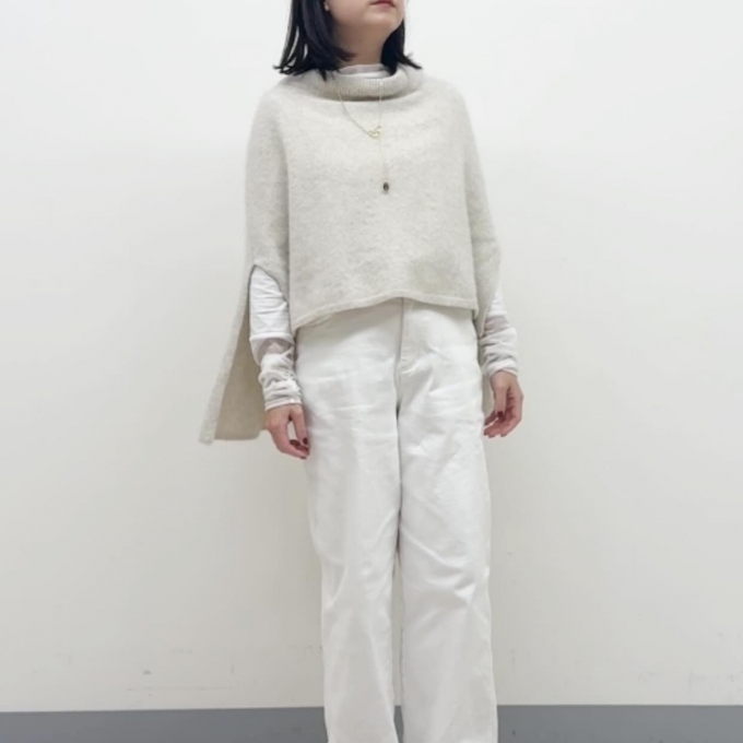 冬のホワイトコーデ🤍☃️