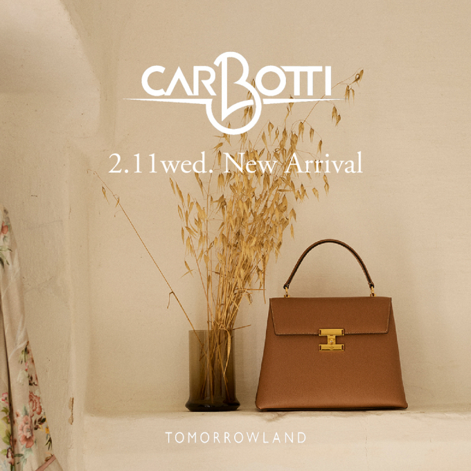 〈CARBOTTI〉New Arrival！