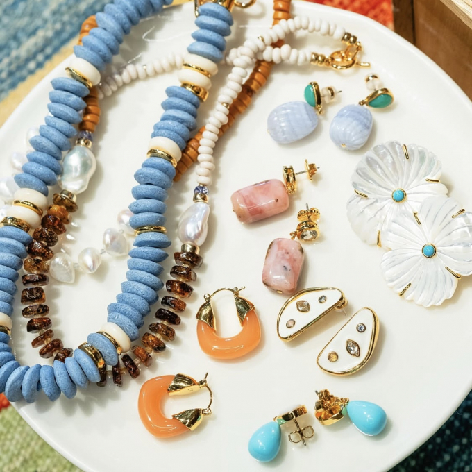 【LIZZIE FORTUNATO】夏のお出かけに！華やかアクセ入荷しました【8/11まで】
