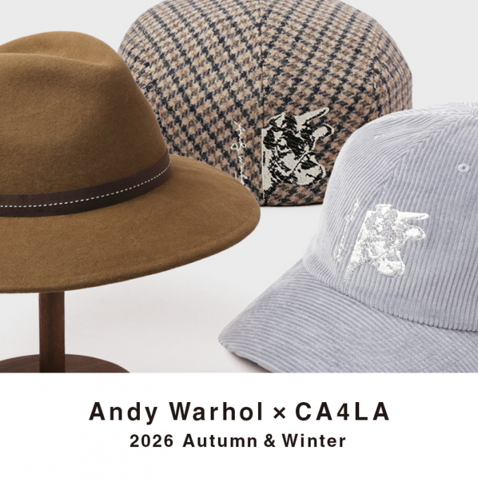 Andy Warhol × CA4LA 2026 Autumn & Winter