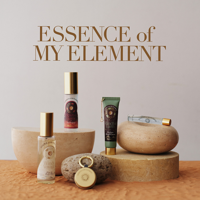 ESSENCE of MY ELEMENT　香りの新シリーズが登場！