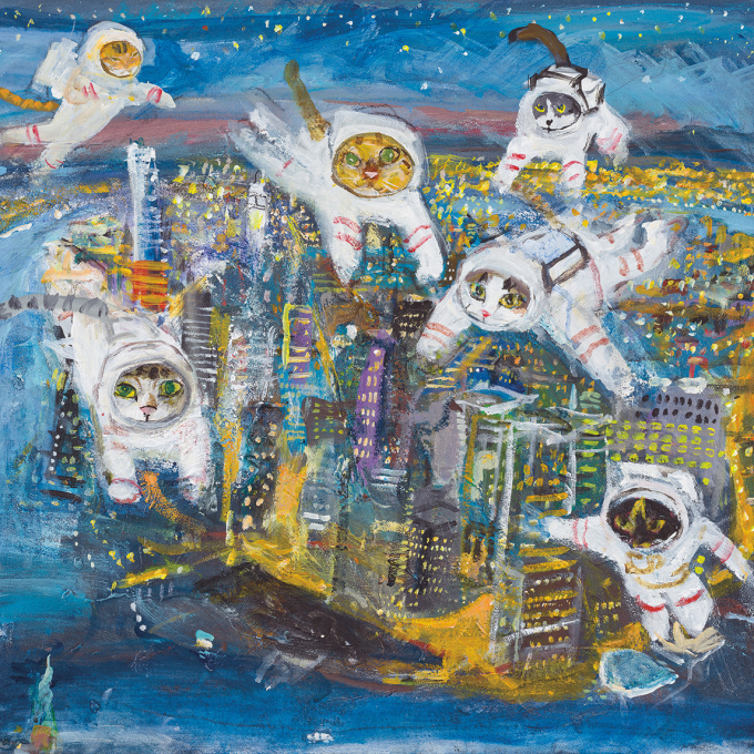 久下貴史　原画・版画展～マンハッタナーズの猫たち～