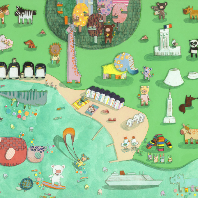 KiroMelo来日展～愛の動物たち～