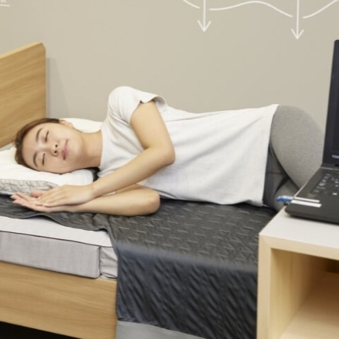 「リビングマルシェ　エアーマットレス体圧測定会」