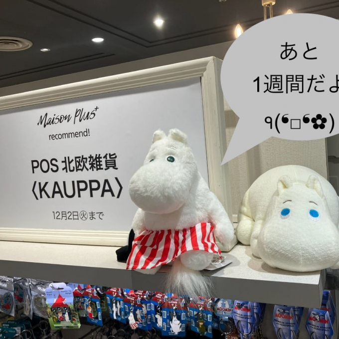 POS 北欧雑貨　〈KAUPPA〉　あと1週間です✨