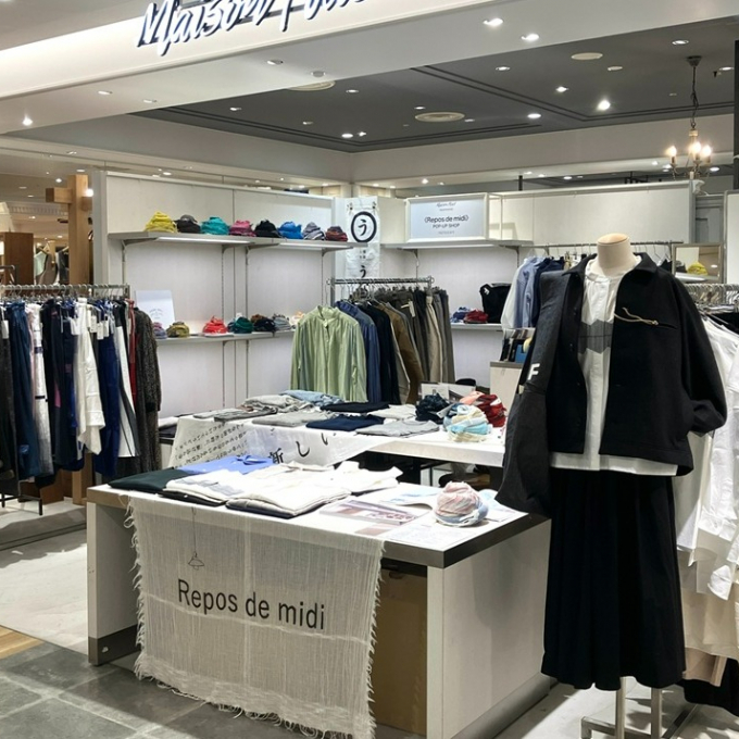 Repos de midiセレクト【遠州織物HUIS.・播州織tamaki niime展】