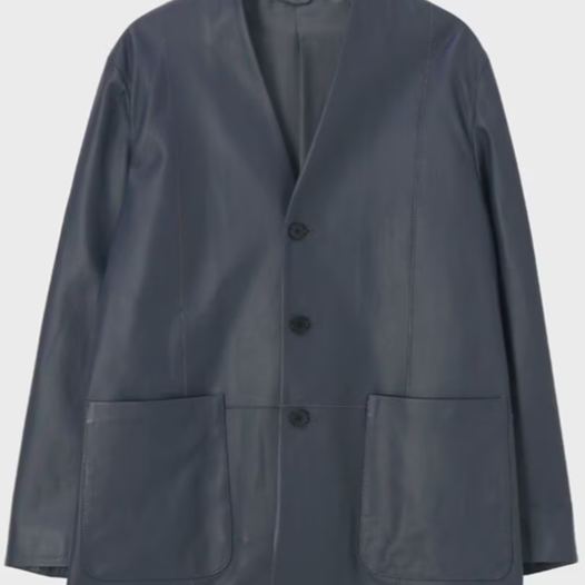 SHEEP LEATHER JACKET / AUBE