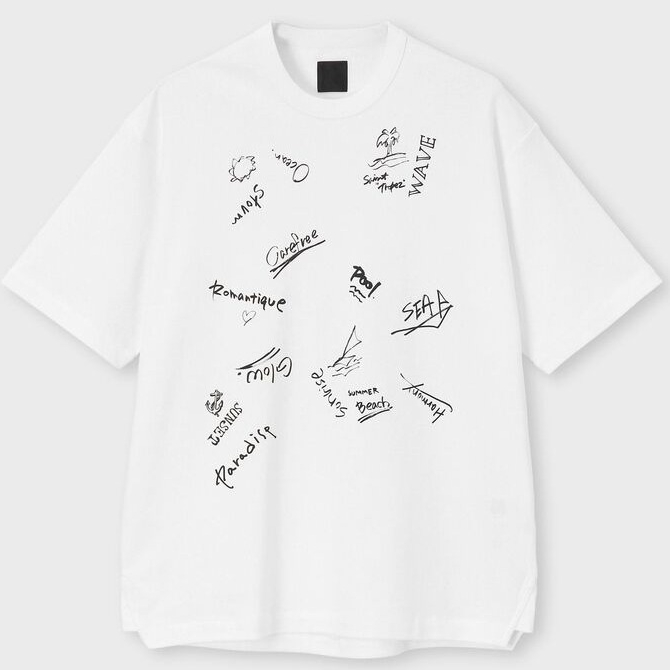 【新作】コットンシルケットTシャツ