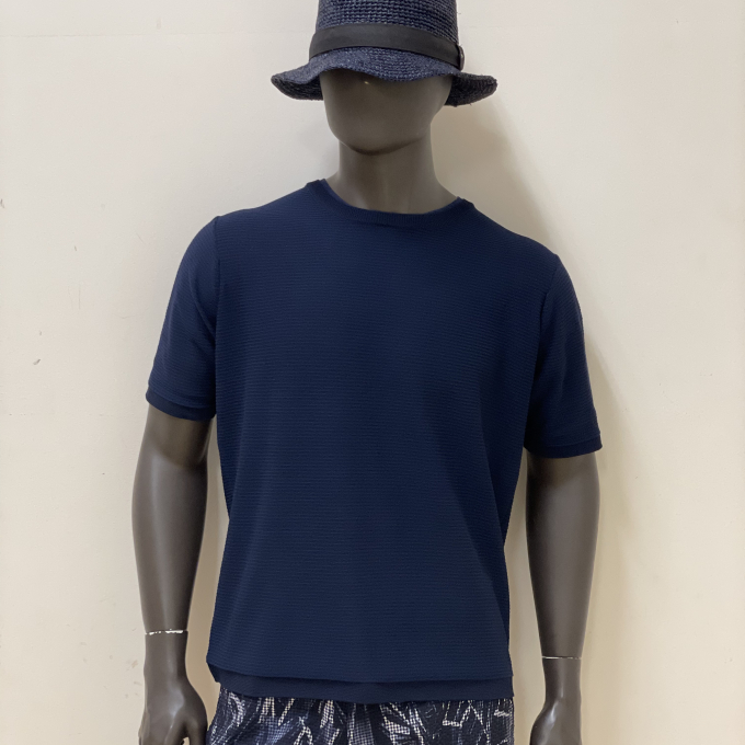 【晩夏アイテム】クールスキンニットTシャツ