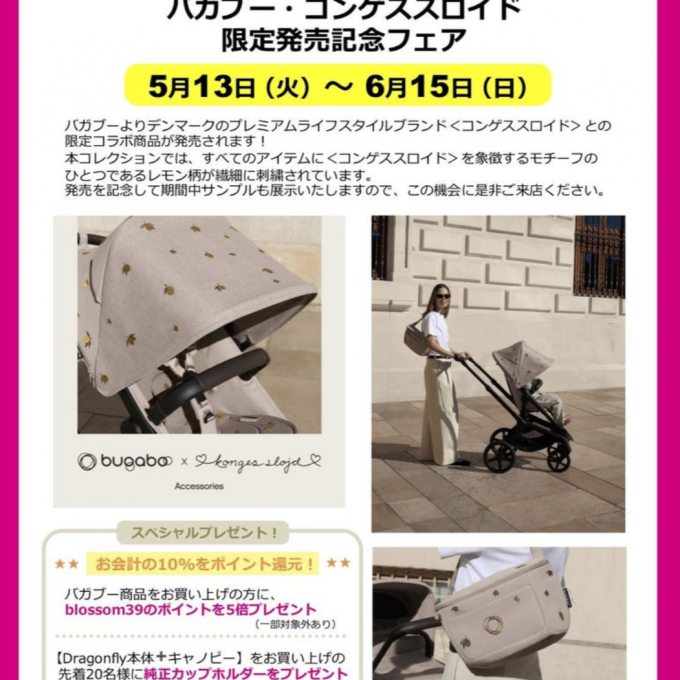 【バガブー】Konges Sløjdコラボアイテム発売！