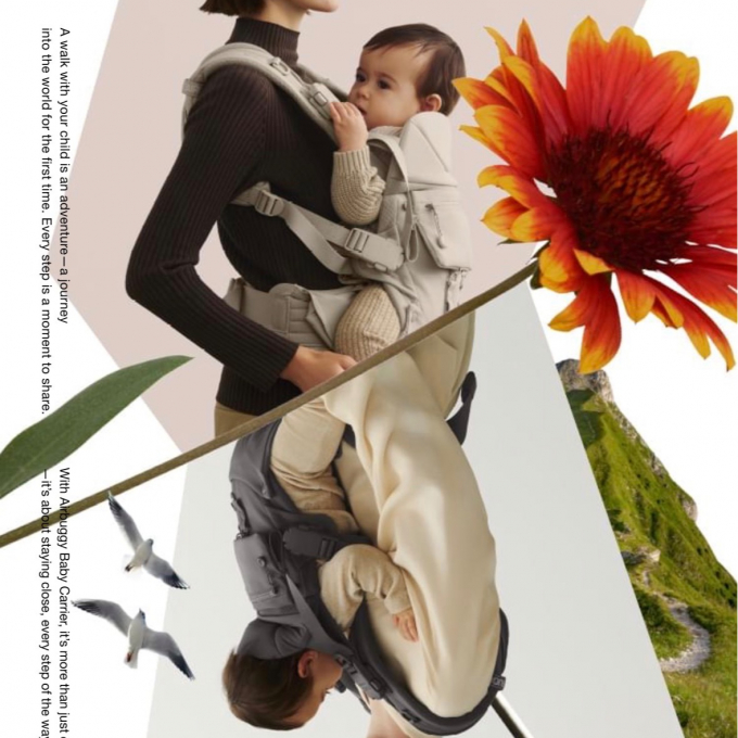 【期間限定】エアバギー抱っこ紐『A.B.C.』展示いたします！