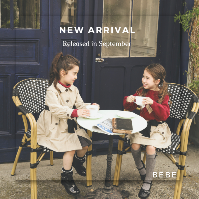 【BeBe】9月新作商品のご紹介☕️