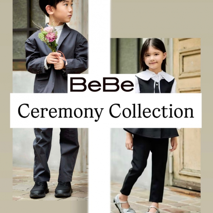 【BeBe】セレモニーコレクション②🌷👑🤍