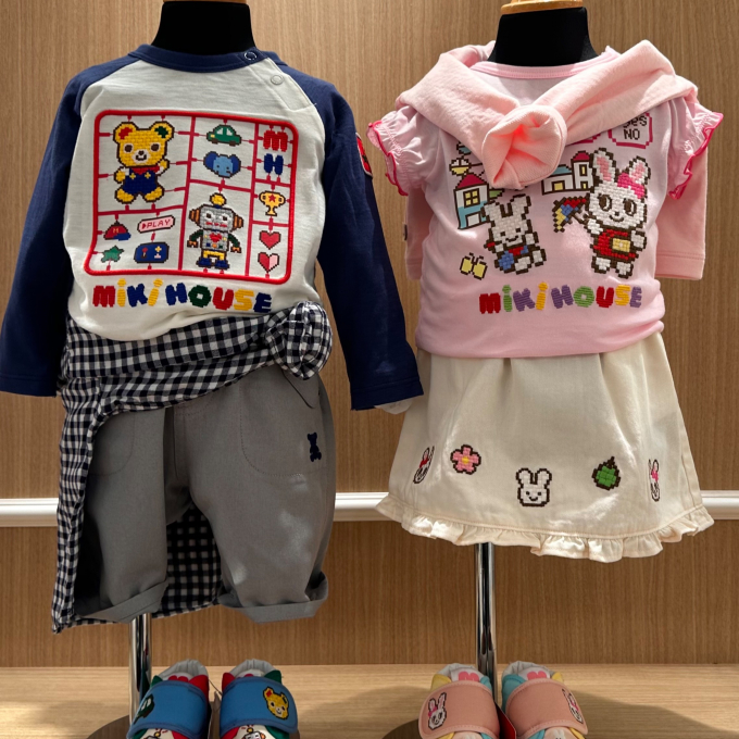 【ミキハウス】レトロゲームの世界へ🎮♡🤖
