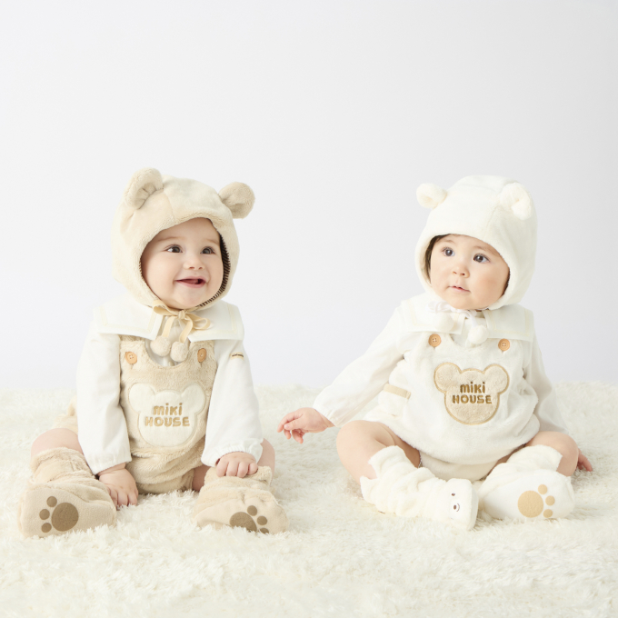 【ミキハウス】思わず触れたくなる🧸マイクロファーシリーズ