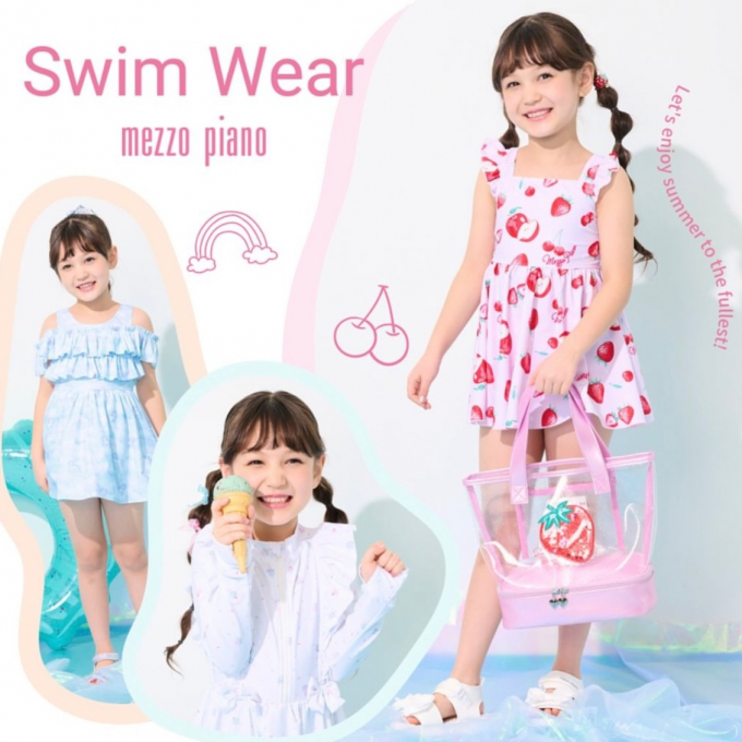 Swim Wear Collection 2024🍒 【mezzo piano】