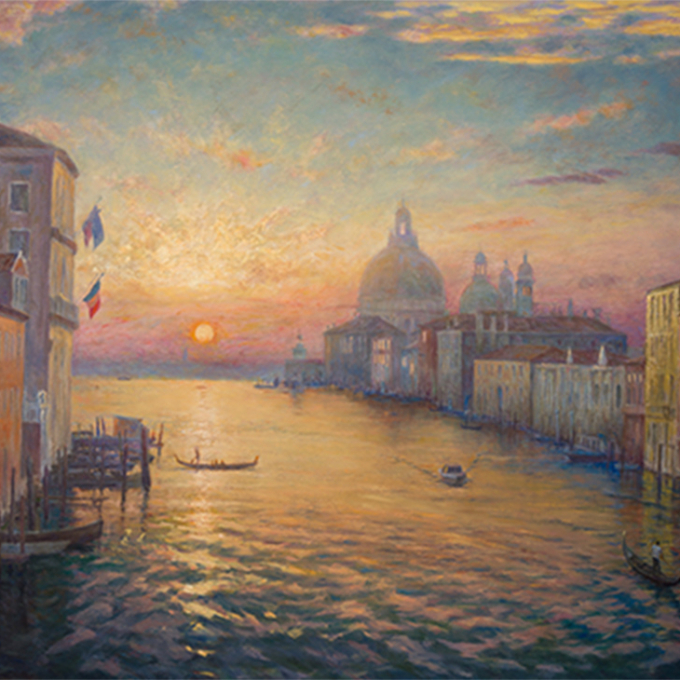 光と空気の調和する自然風景 金子 琢磨 油彩画展