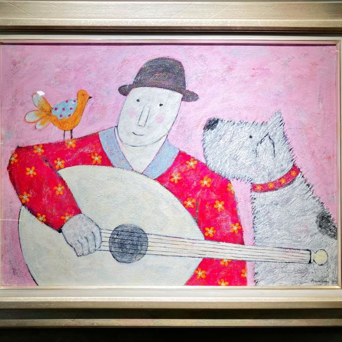 『英国流ユーモアの魅力』 アノラ・スペンス絵画展