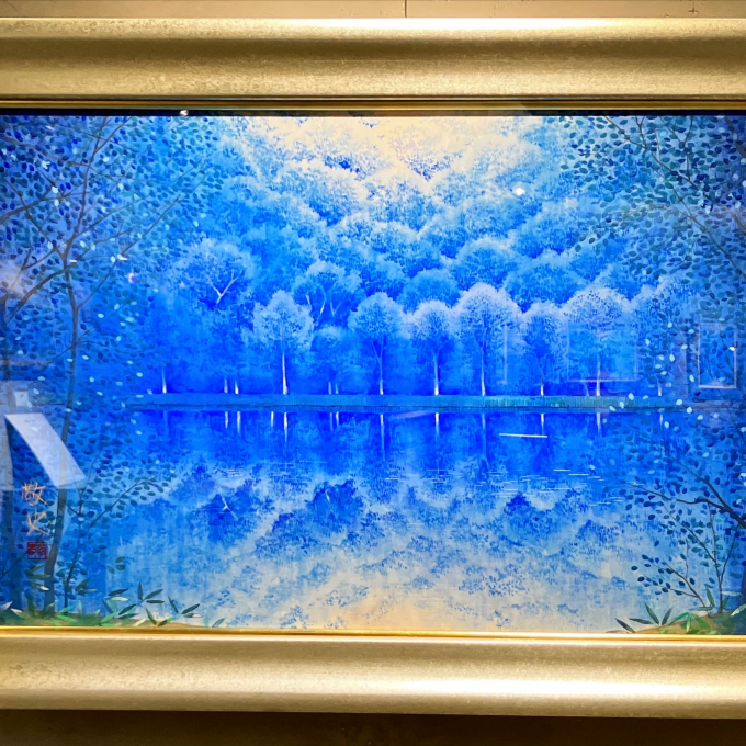 箔と岩絵具の輝き 桜井 敬史展