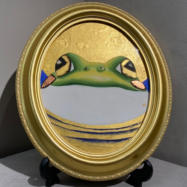 ～月と遊ぶ蛙たち～ Osanai Megumi 展