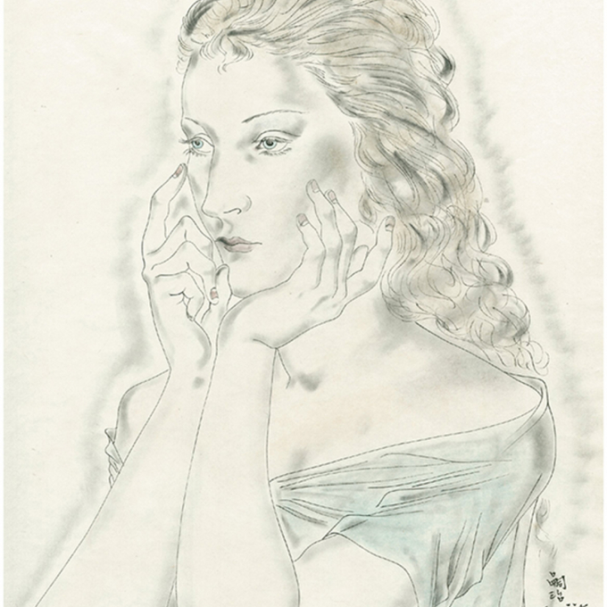 藤田 嗣治と世界を目指した画家達展