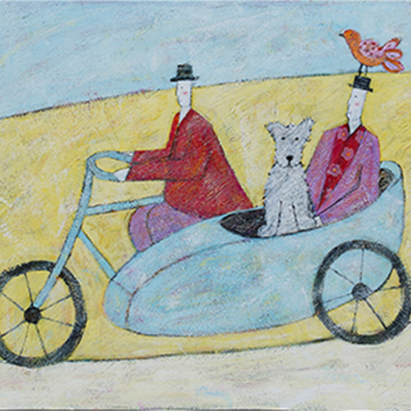 『英国流ユーモアの魅力』 アノラ・スペンス絵画展