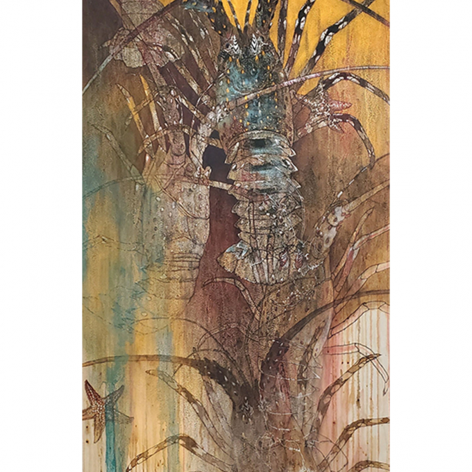 松浦 主税 日本画展 晴朗ナリ。
