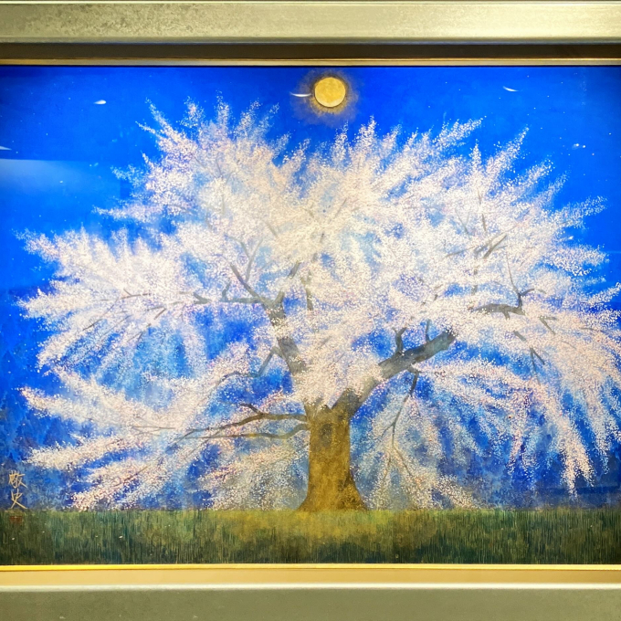 〜箔と岩絵具の輝き〜　桜井 敬史展