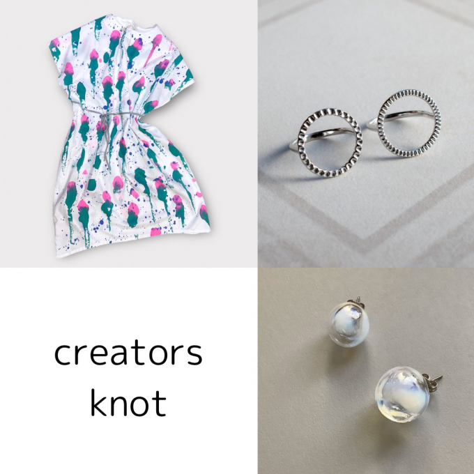 個性豊かなクリエイターたちと。「creators knot」