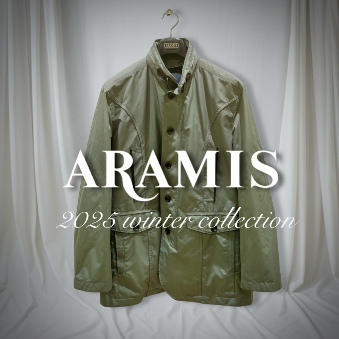 冬を暖かく、そしてスマートに。アラミスのウィンターアウター特集