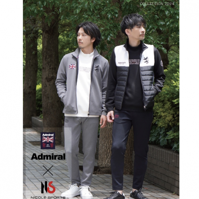 2024年☆新作《Admiral×NICOLE　SPORTS》