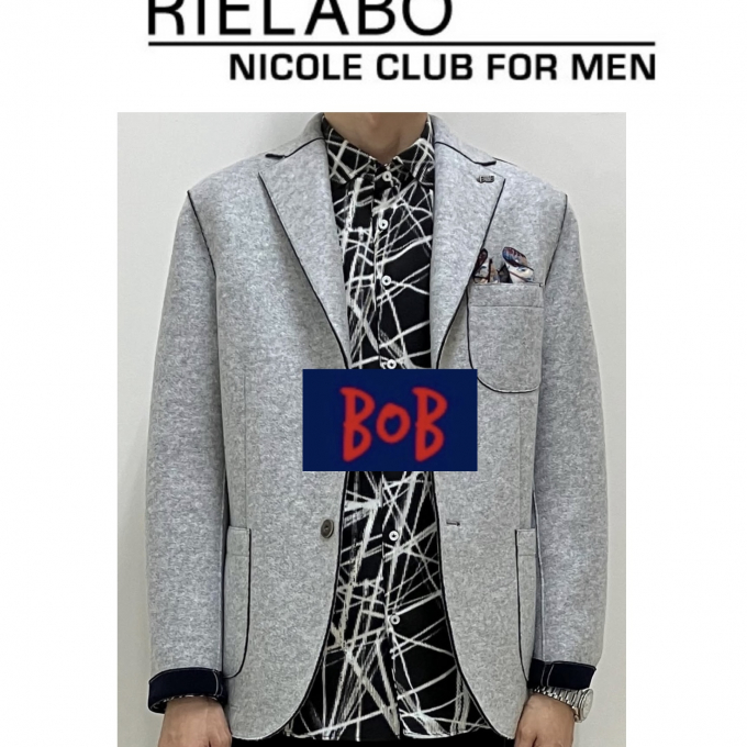 2525年☆新作《BOB　ウールボンディングジャケット》