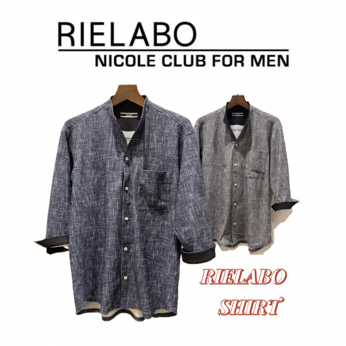 2026年☆新作《RIELABO　SHIRT》