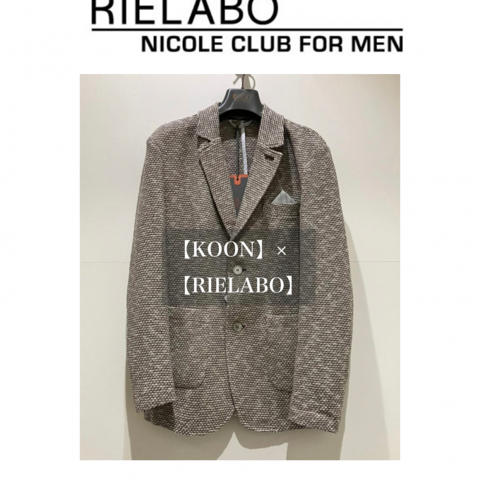 イタリア発【KOON】×【RIELABO】コラボジャケット