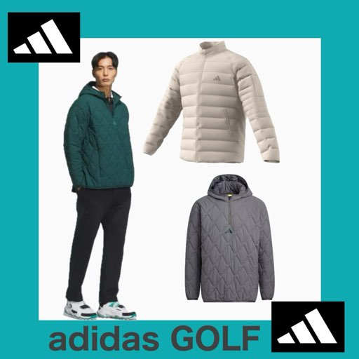 2025 メンズあったかジャケット -adidas GOLF-