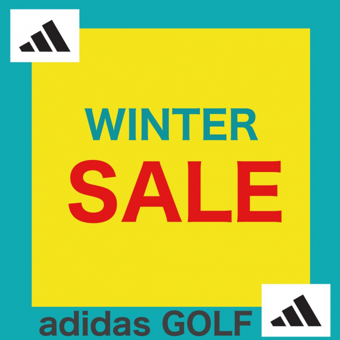 2025 WINTER SALE  -adidas GOLF-