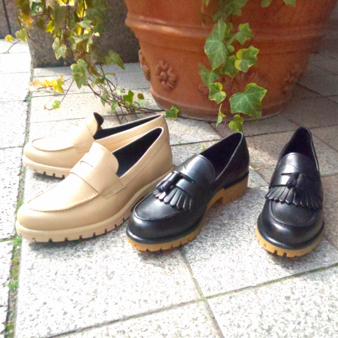 🌸 ECCOのローファーでオンにもオフにも 🌸