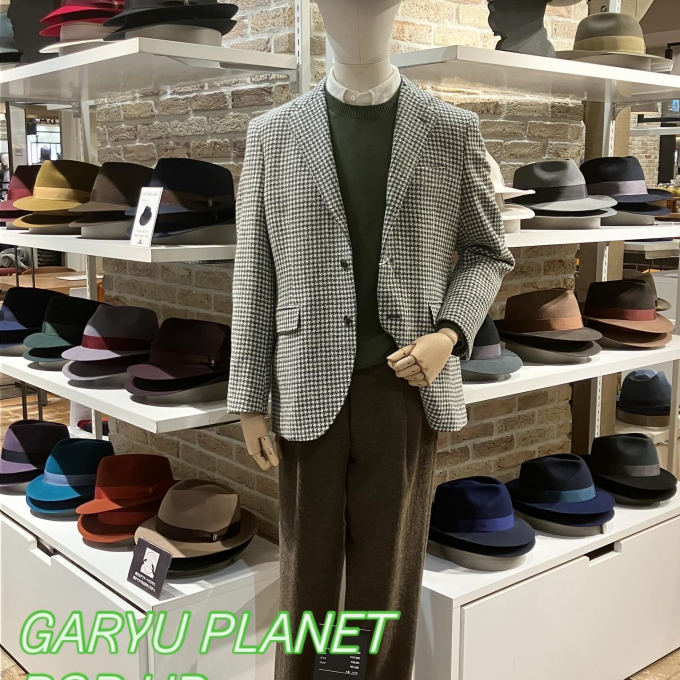 【GARYU PLANET】ファッションを完成させる！こだわり抜いた帽子