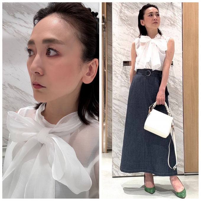 カジュアル＆エレガント❣️女性らしさを演出出来るコーディネート
