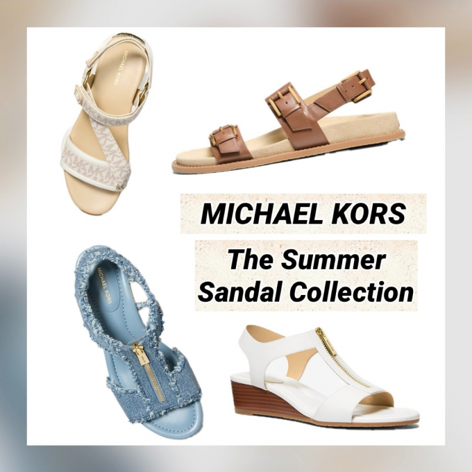 〈MICHAEL KORS〉新作サンダル