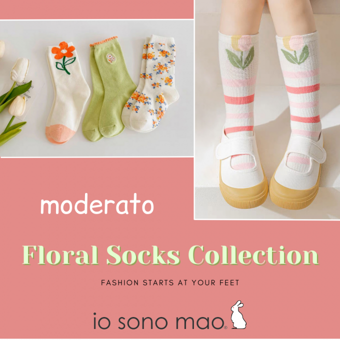 Floral Socks Collection