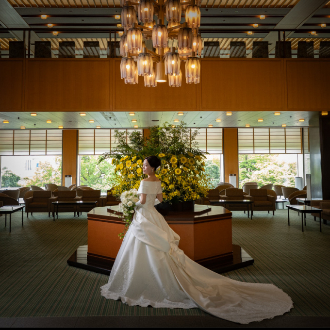 〈ウェディング〉和と洋の融合＊格式あるホテル「ホテルオークラ神」