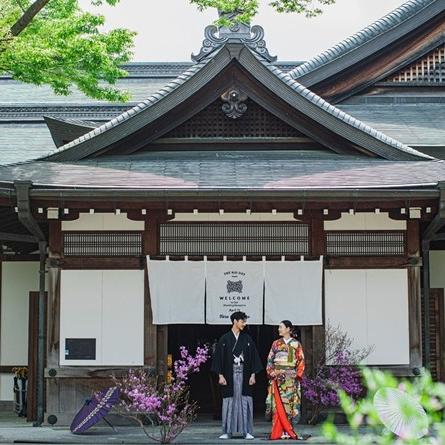 ＜ウエディング＞大阪城と庭園を一望「大阪城西の丸庭園」