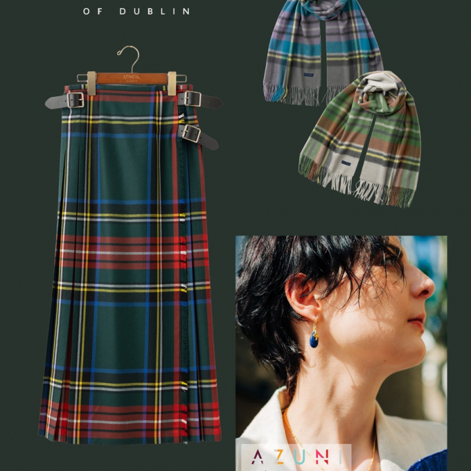 〈O'NEIL of DUBLIN〉＆〈AZUNI〉POP-UP SHOP
