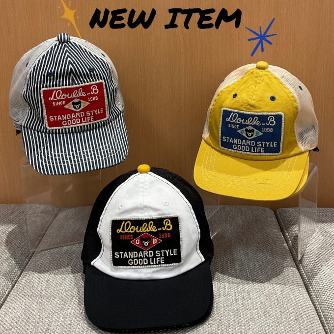 【ダブルB 】新作アイテム🧢