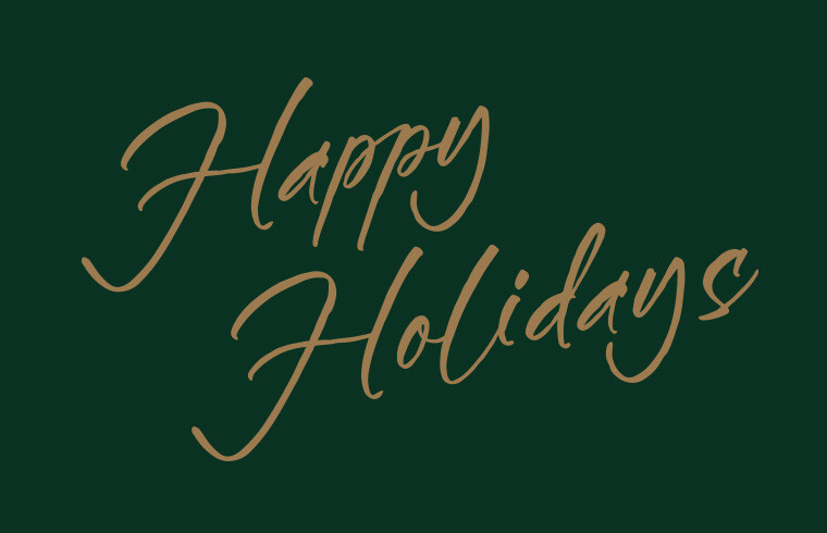 Happy Holidays