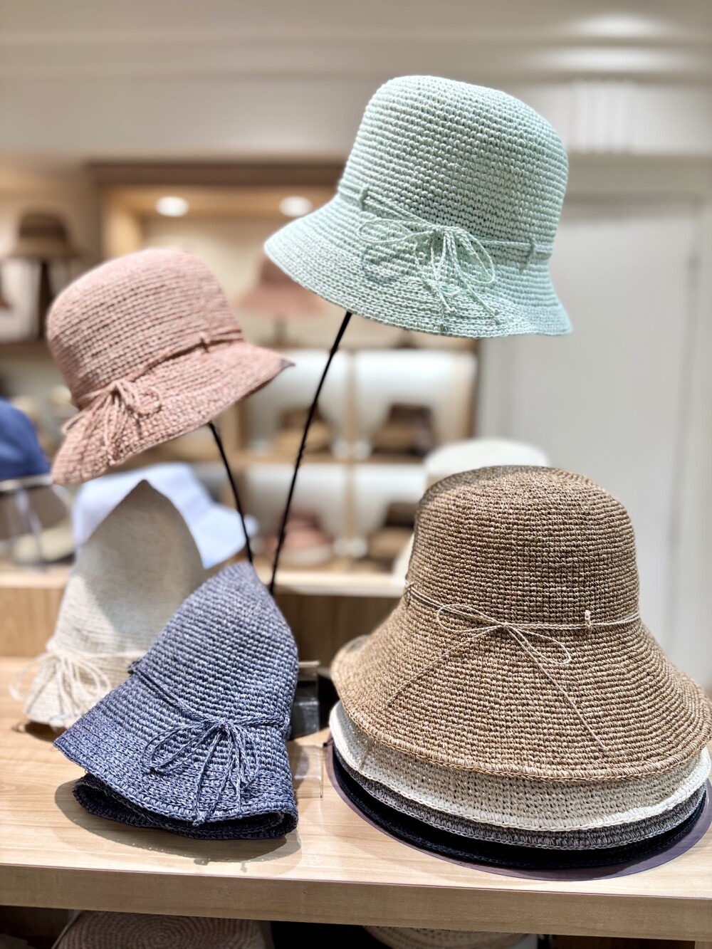洗える帽子👒🫧Aqua Melange (アクアメランジェ)