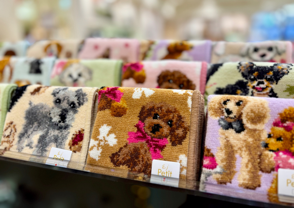 シェニール織ハンカチコレクション✨